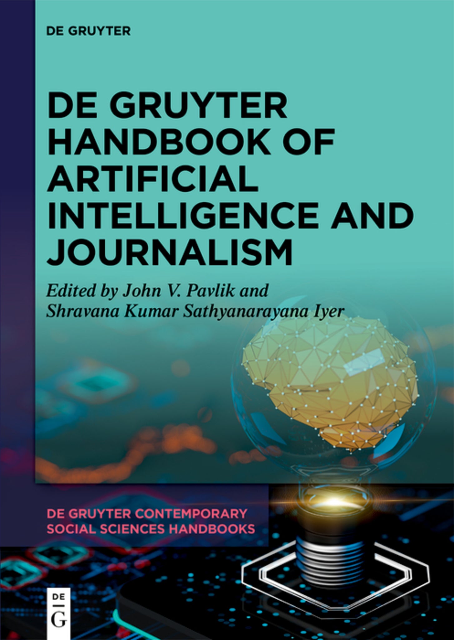 Cover image for De Gruyter Handbook of Artificial Intelligence and Journalism ISBN 9783111575087