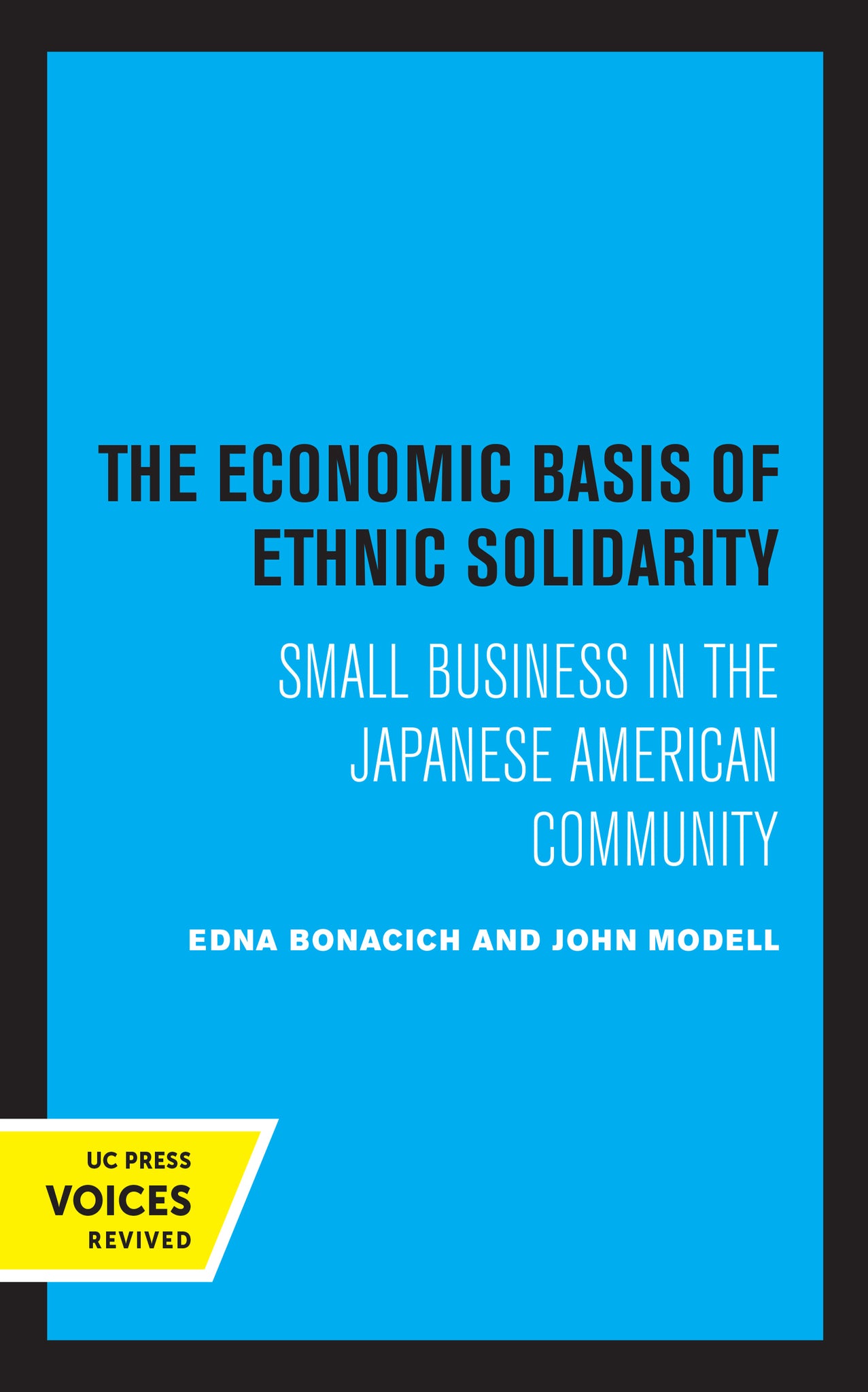 Cover image for The Economic Basis of Ethnic Solidarity ISBN 9780520326712