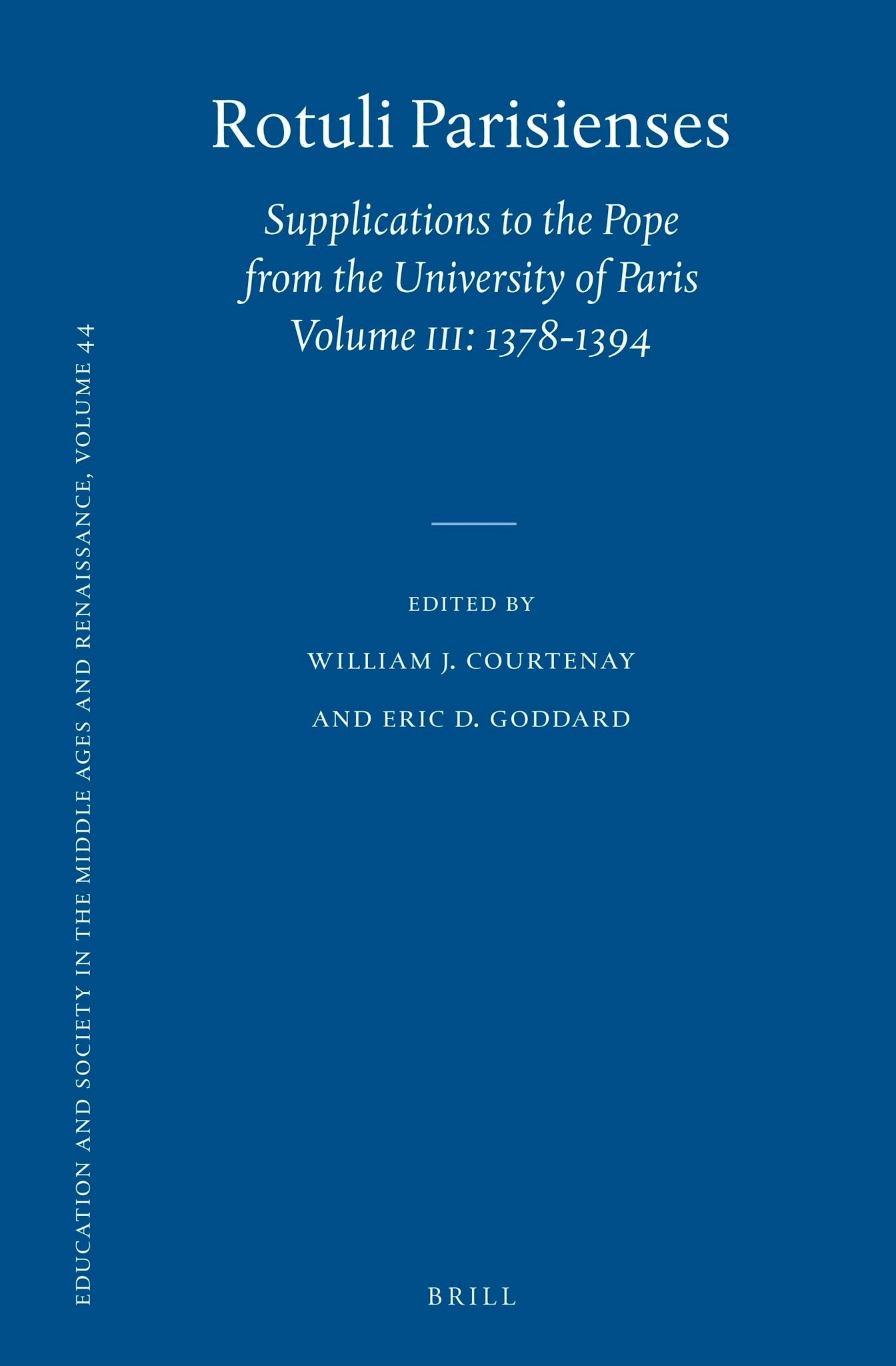 Rotuli Parisienses (2 vols.)