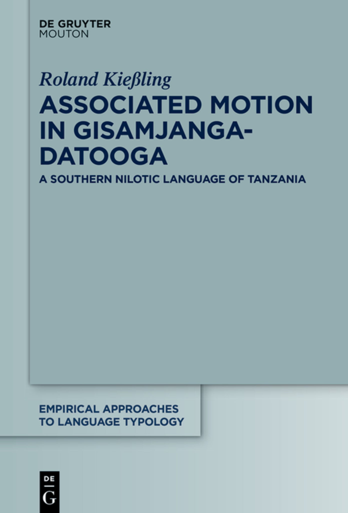 Associated Motion in Gisamjanga-Datooga