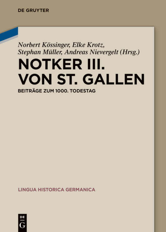 Notker III. von St. Gallen