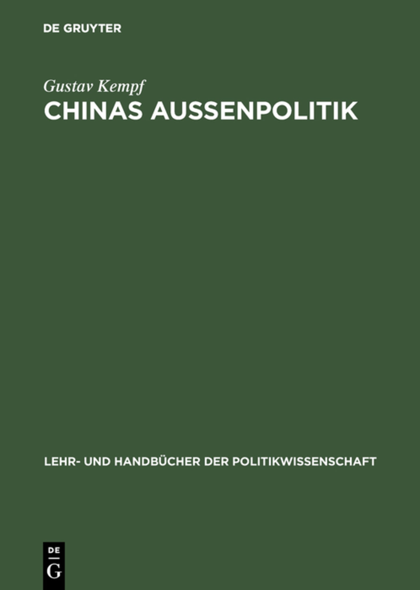 Chinas Außenpolitik