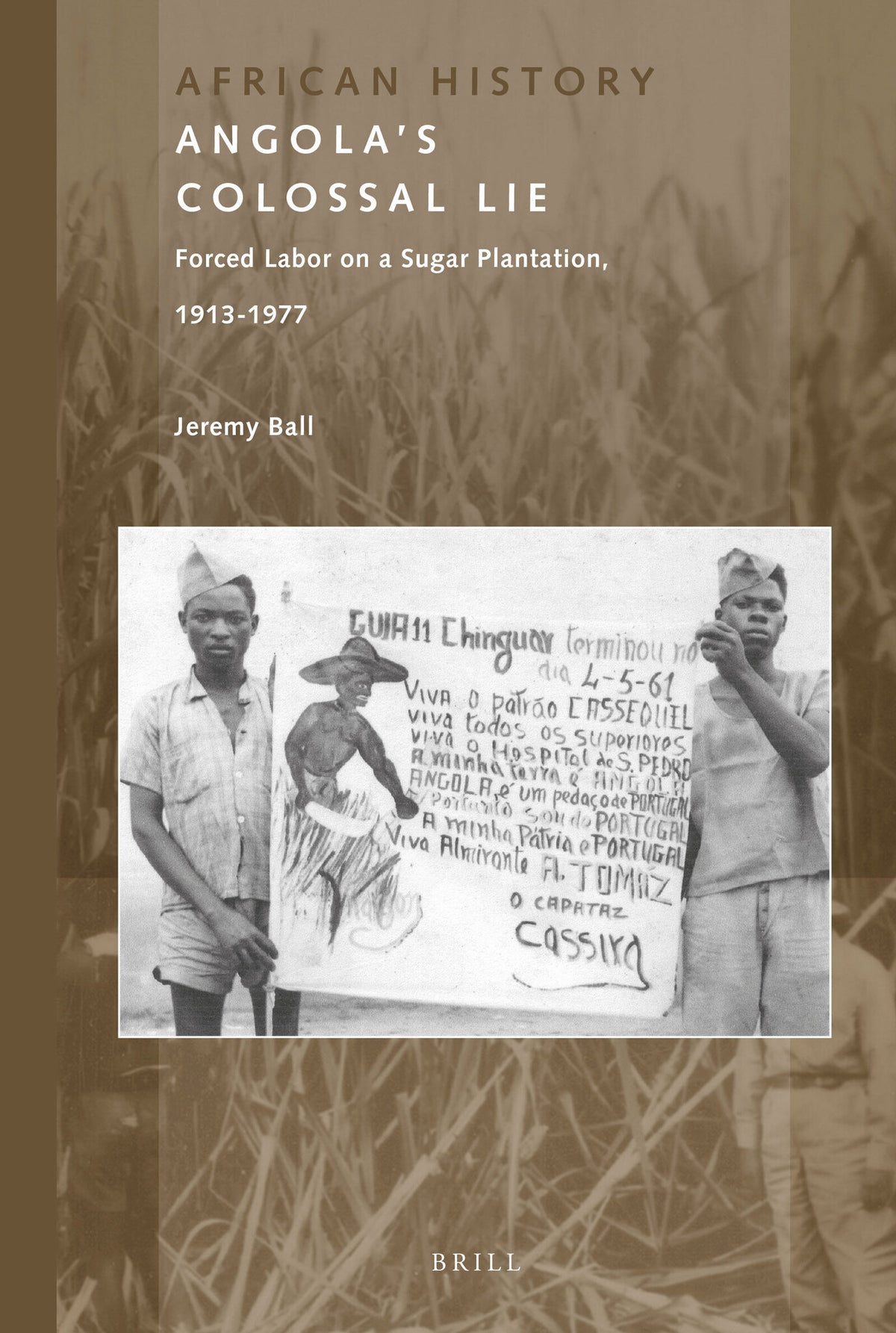 Cover image for Angola's Colossal Lie ISBN 9789004301740