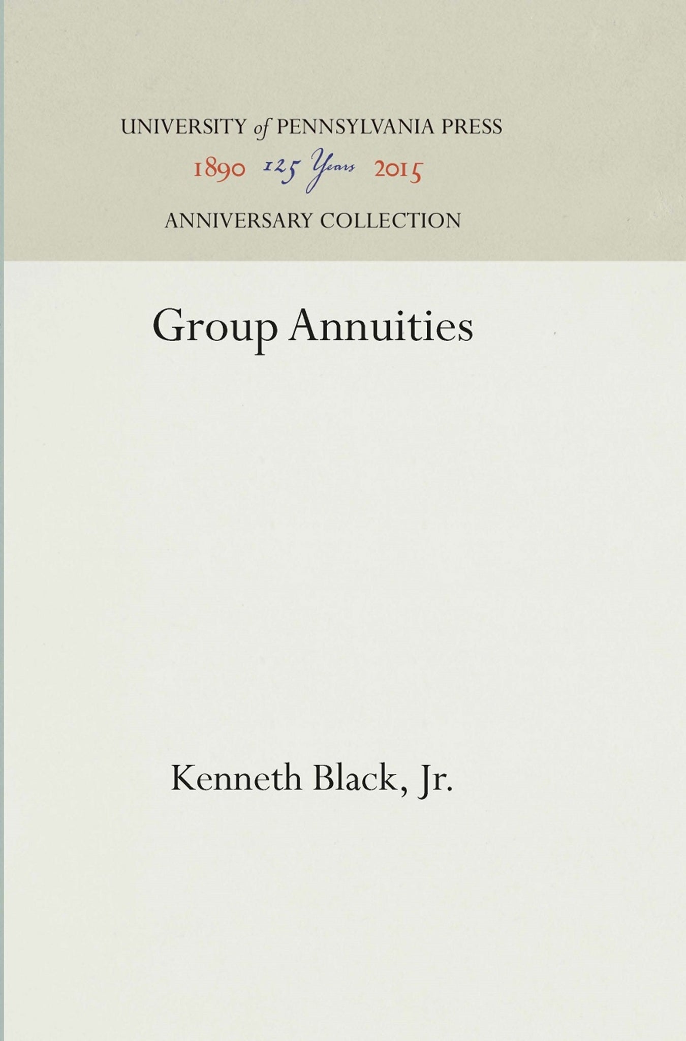 Group Annuities