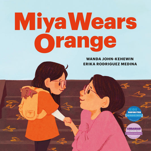 Miya Wears Orange
