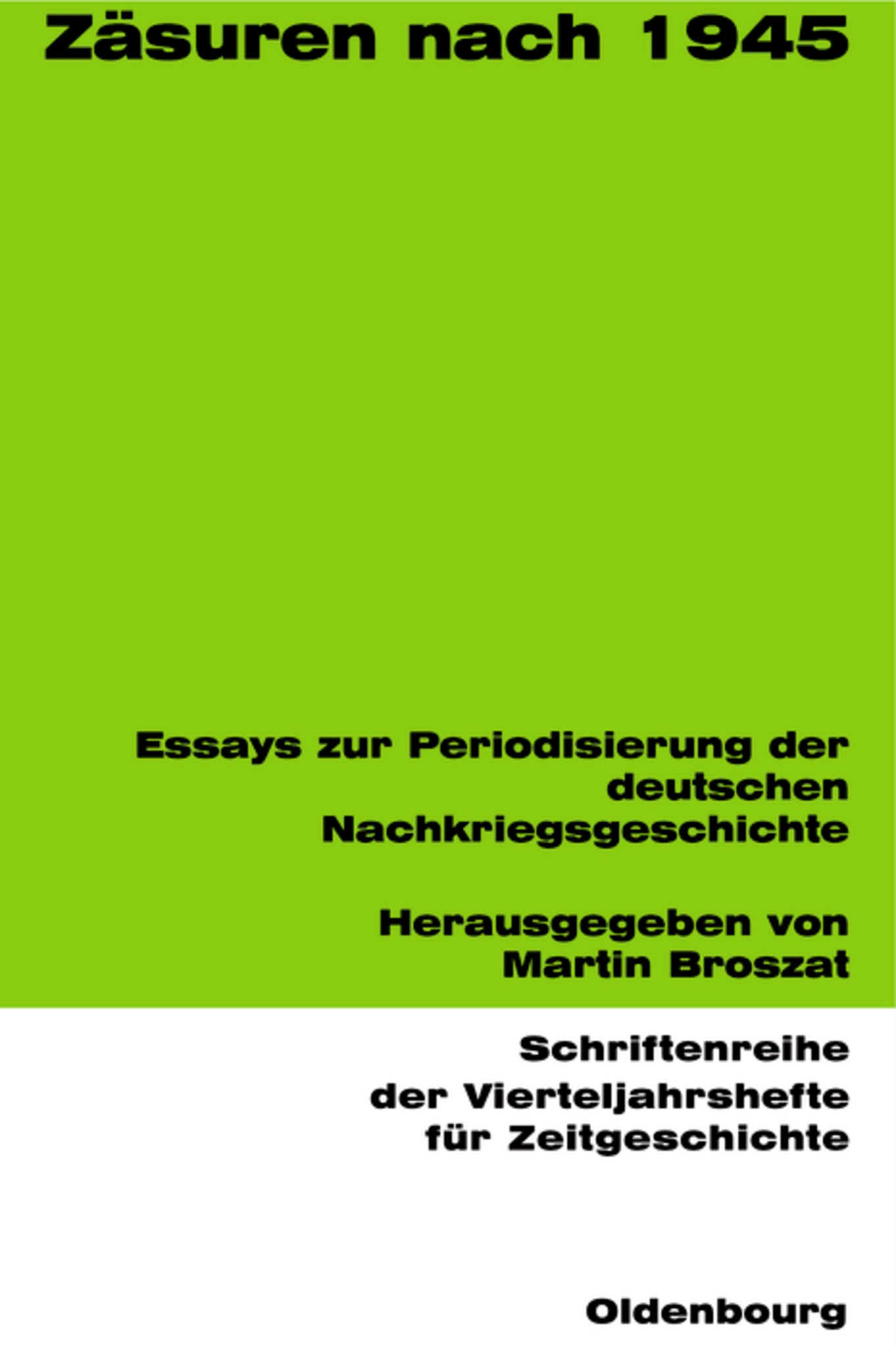 Zäsuren nach 1945