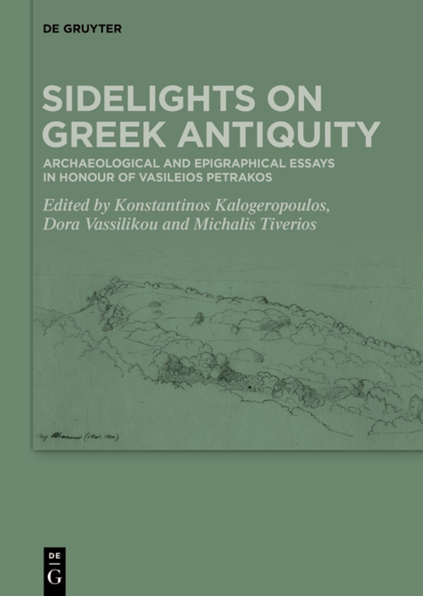 Cover image for Sidelights on Greek Antiquity ISBN 9783110699098