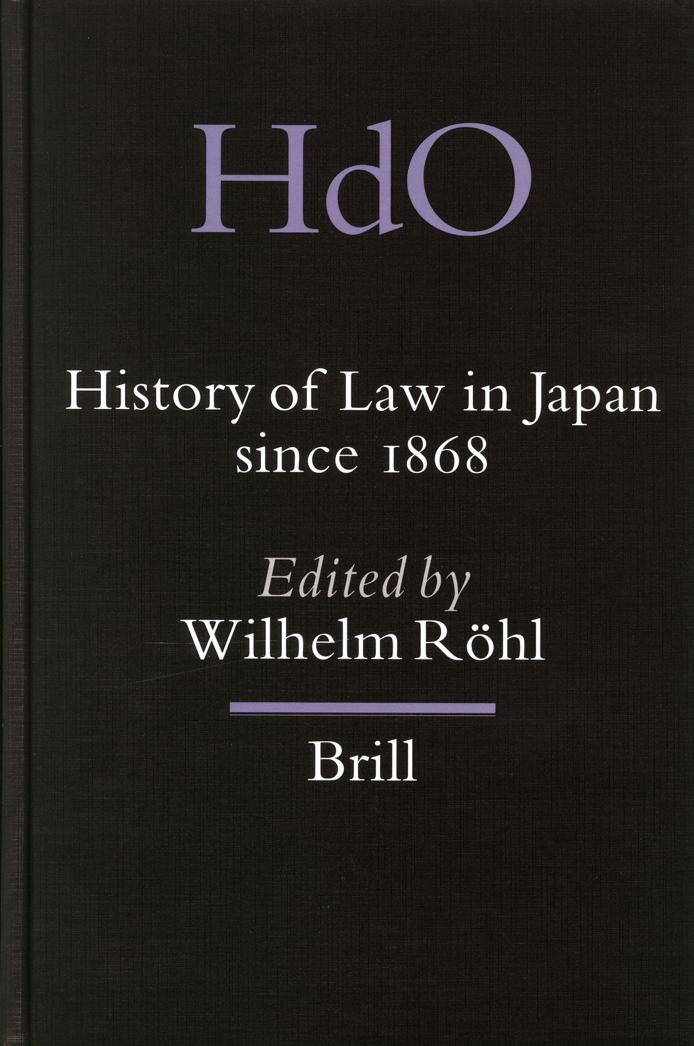 History of Law in Japan since 1868