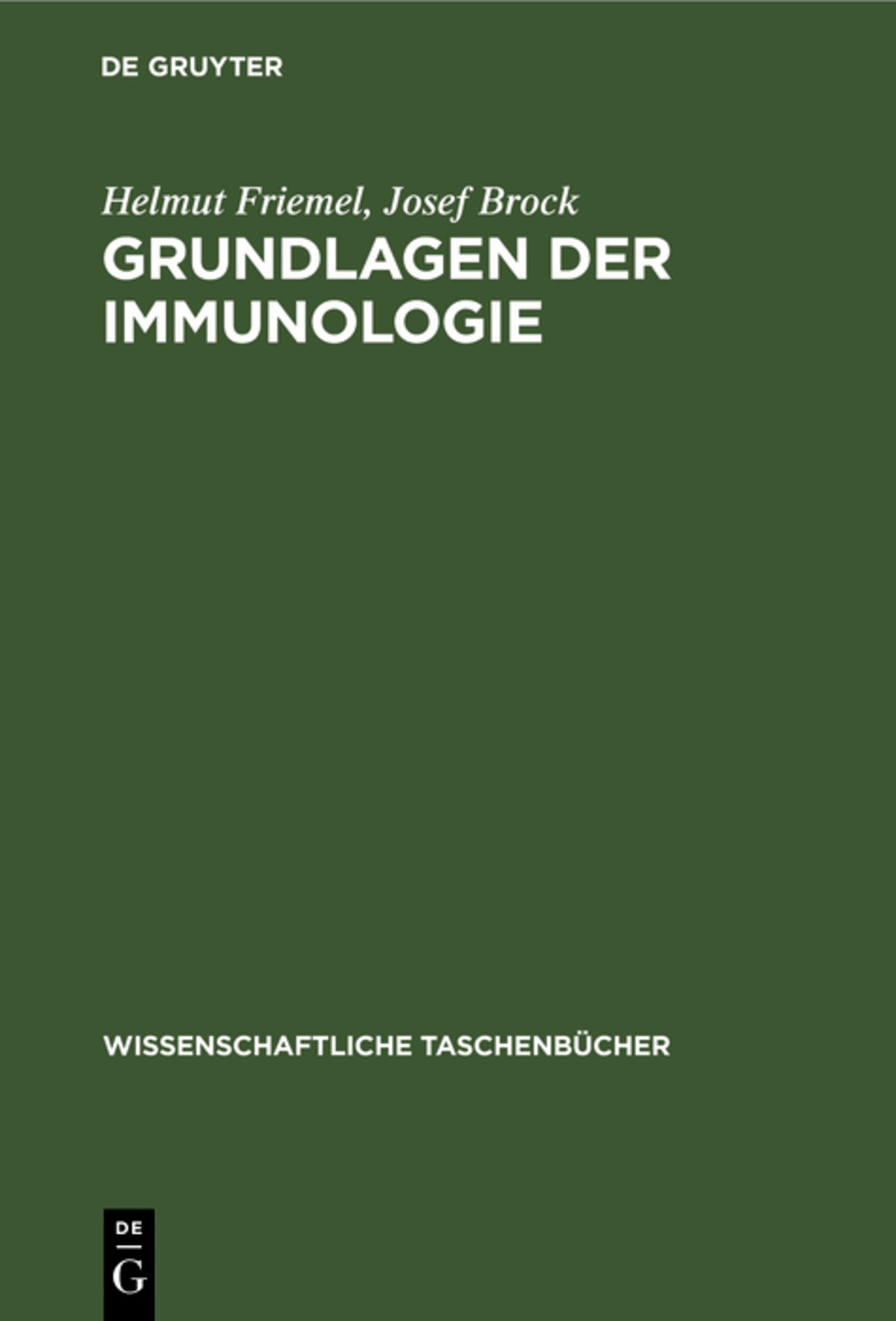 Grundlagen der Immunologie