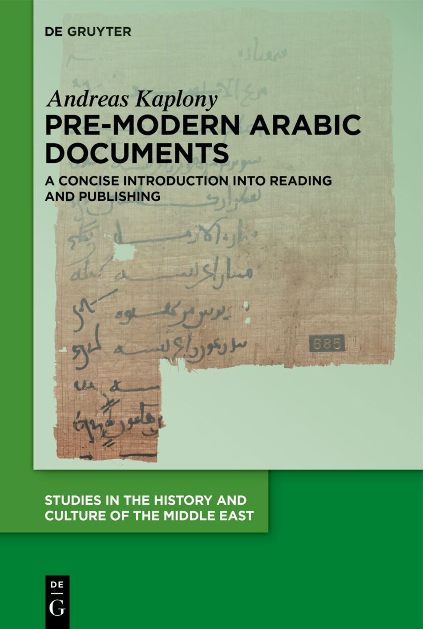 Pre-Modern Arabic Documents