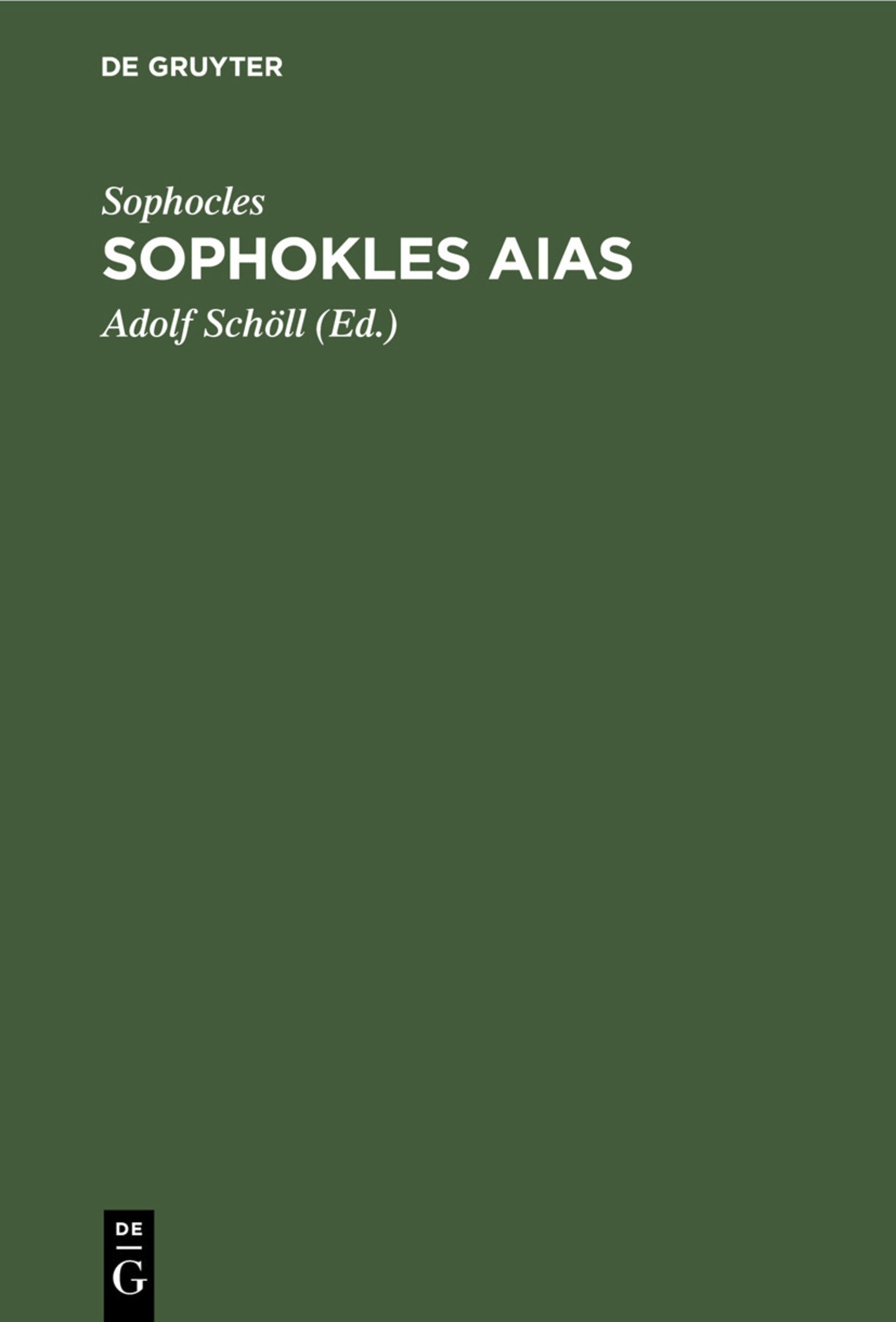 Sophokles Aias
