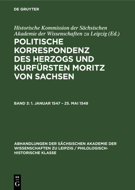 1. Januar 1547 – 25. Mai 1548