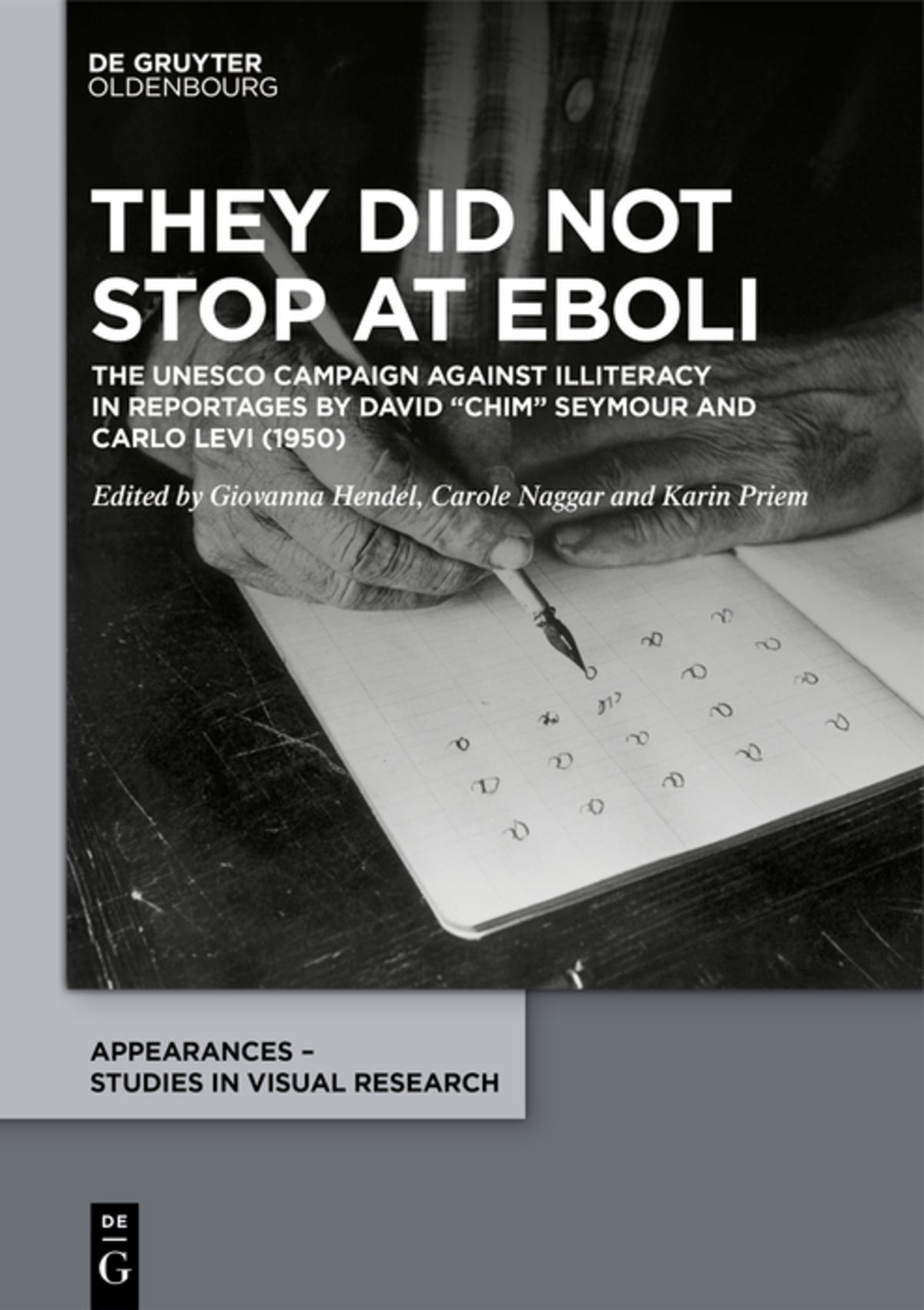 Cover image for They did not stop at Eboli ISBN 9783110651638