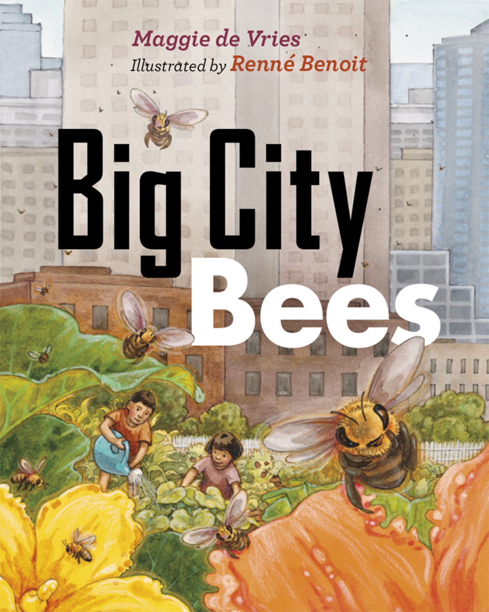 Cover image for Big City Bees ISBN 9781553659075