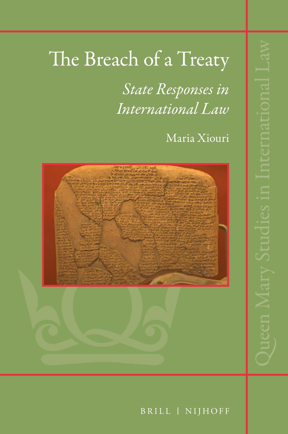 Cover image for The Breach of a Treaty ISBN 9789004361386