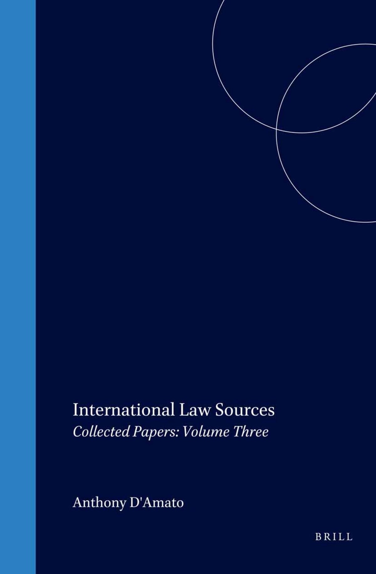 Cover image for International Law Sources ISBN 9789004138346