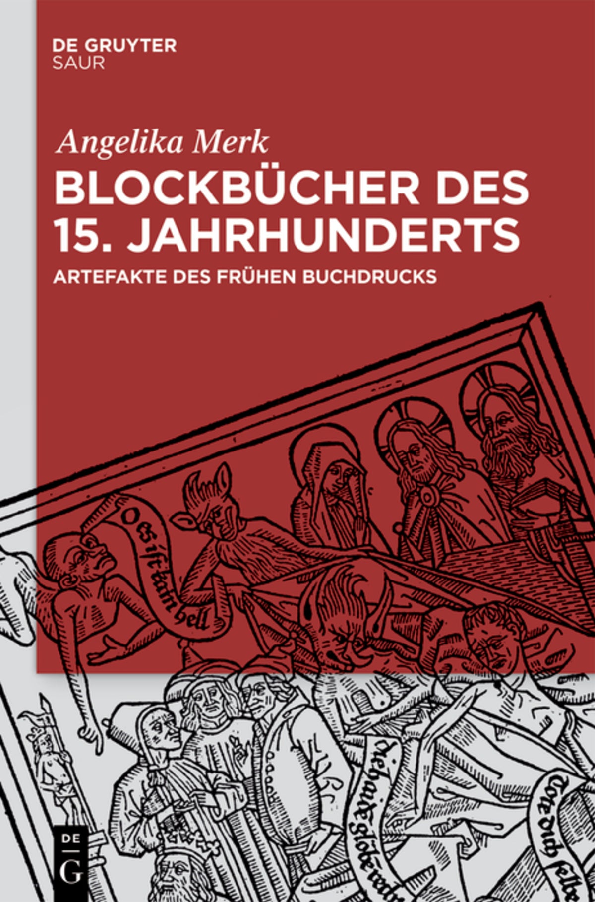Cover image for Blockbücher des 15. Jahrhunderts ISBN 9783110559194