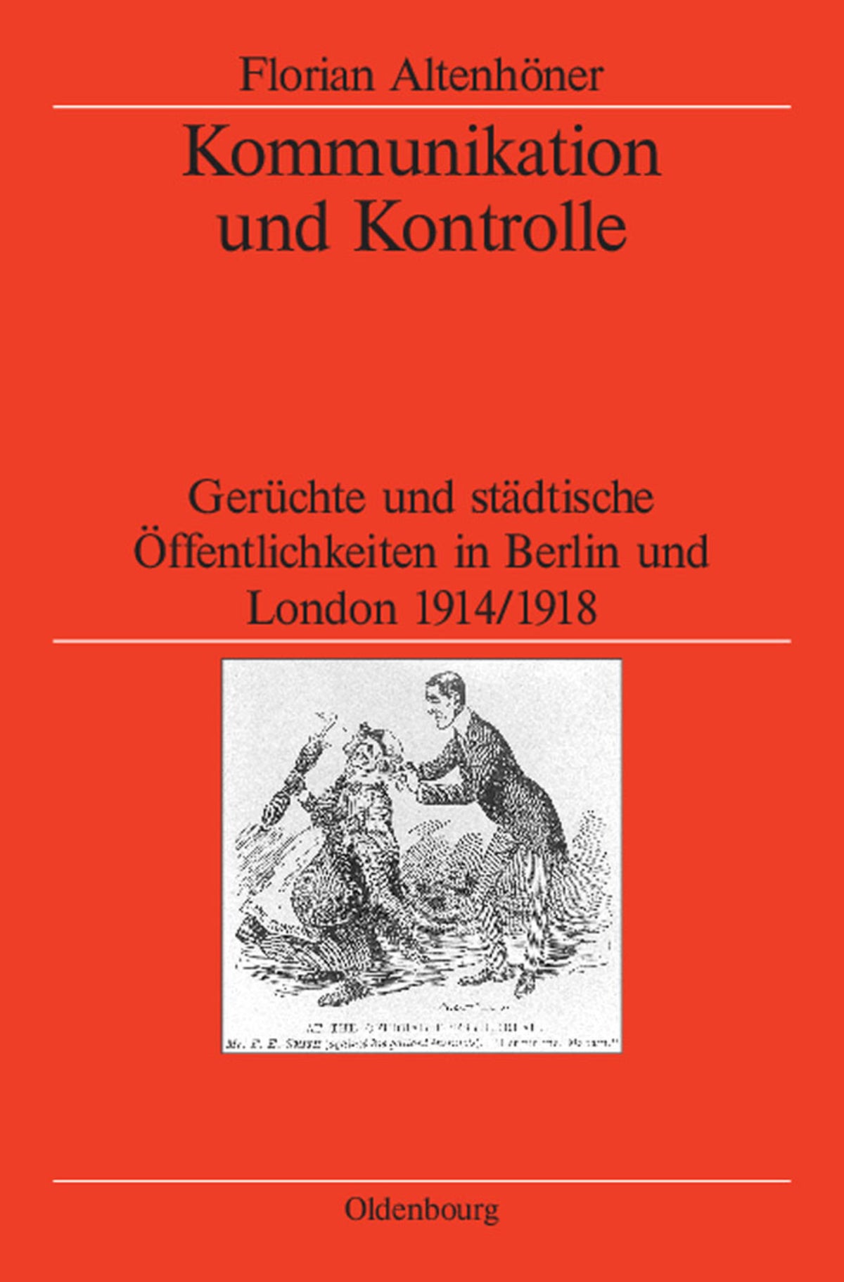 Cover image for Kommunikation und Kontrolle ISBN 9783486581836