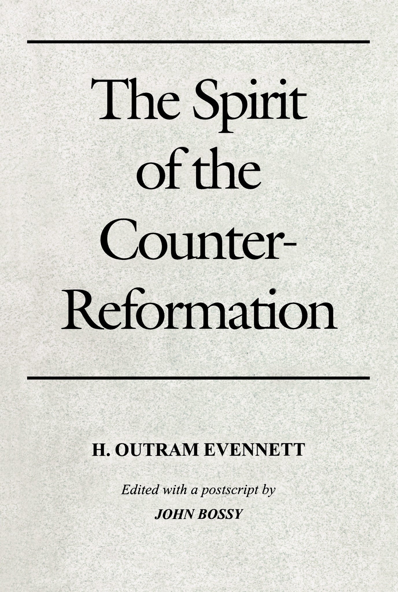 Cover image for The Spirit of the Counter-Reformation ISBN 9780268069018
