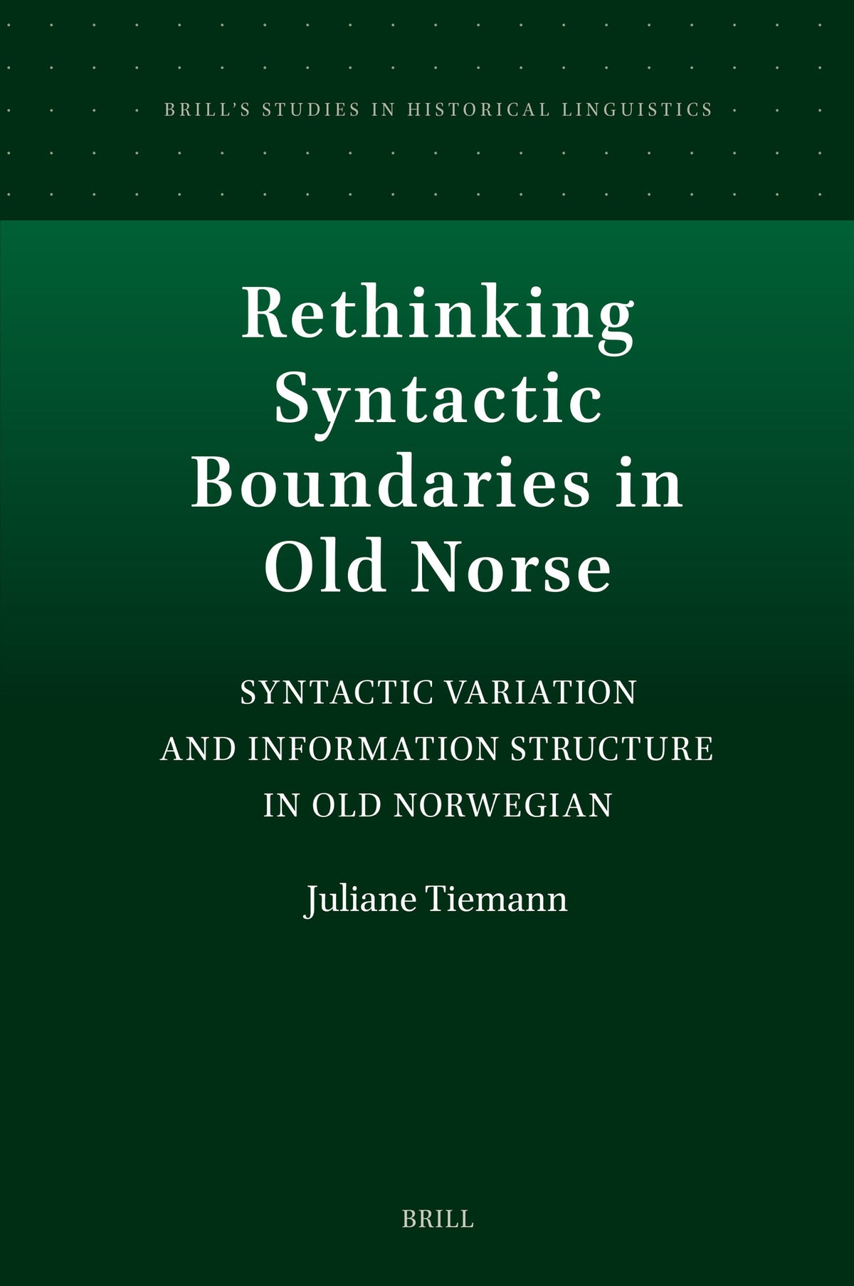Rethinking Syntactic Boundaries in Old Norse