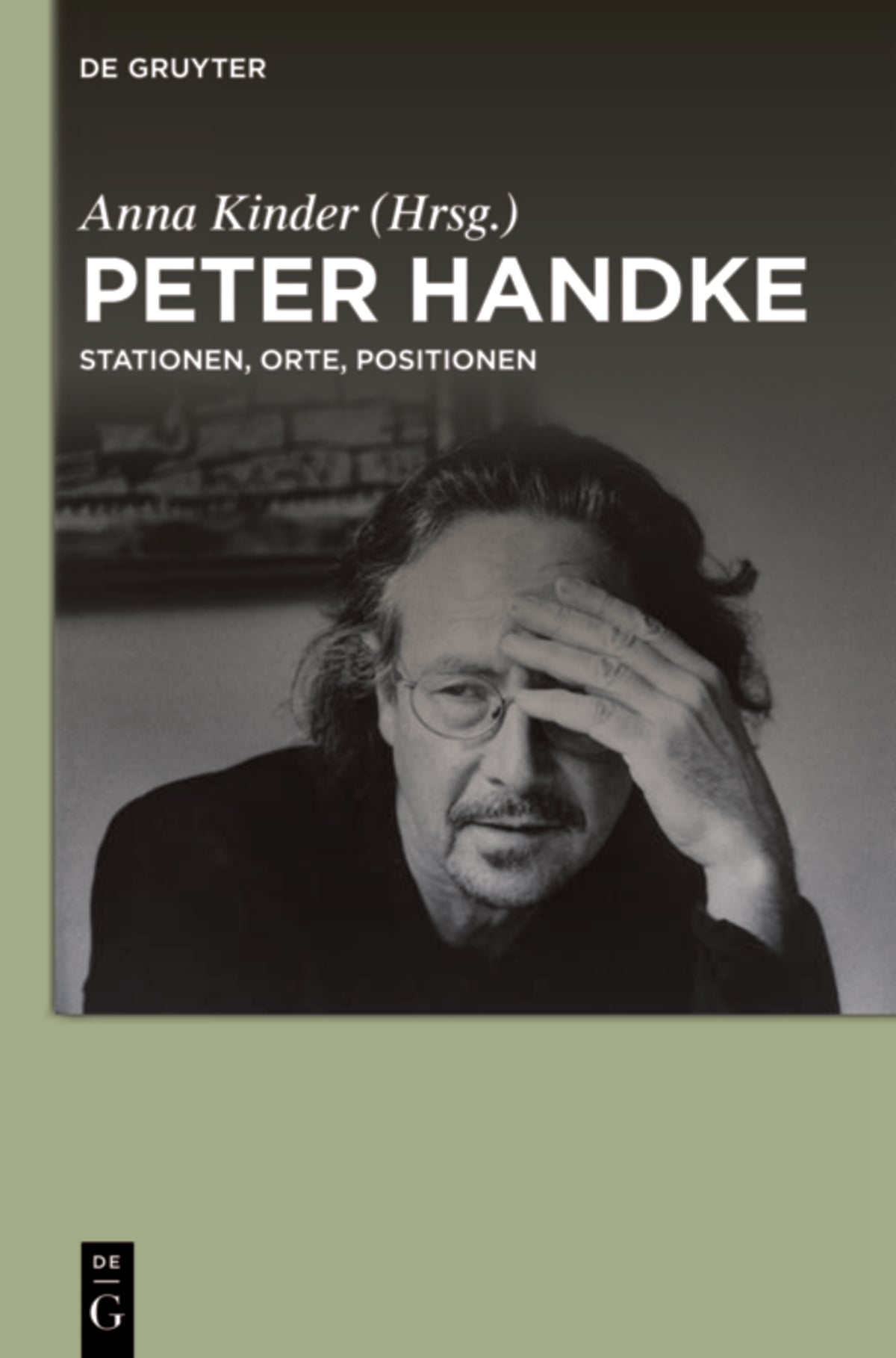 Cover image for Peter Handke ISBN 9783110553574
