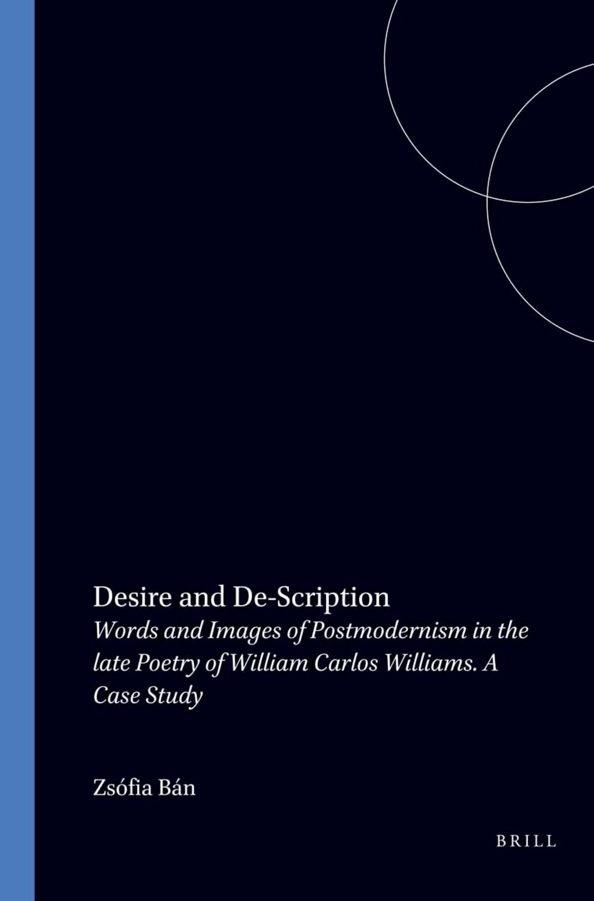 Cover image for Desire and De-Scription ISBN 9789042004634
