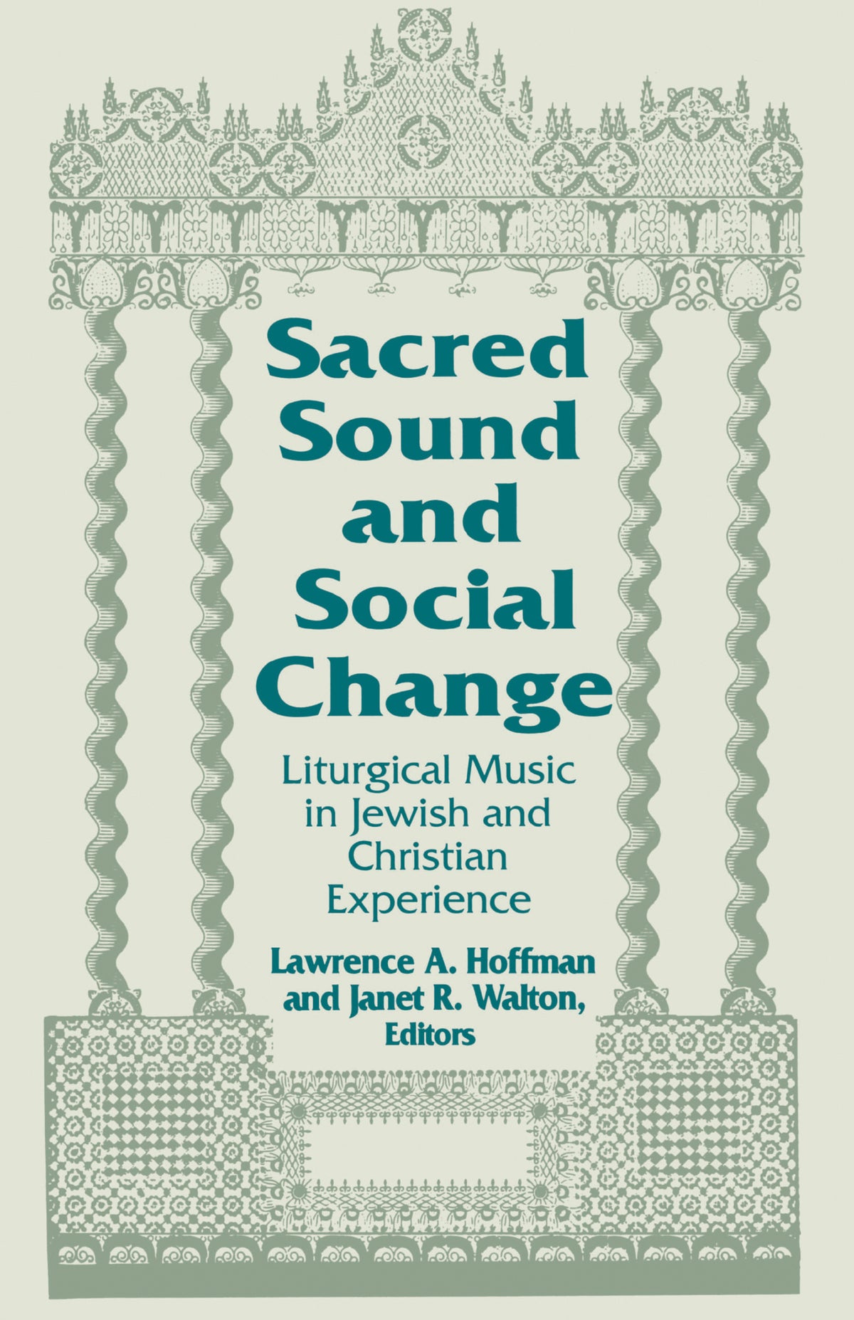 Cover image for Sacred Sound and Social Change ISBN 9780268017460
