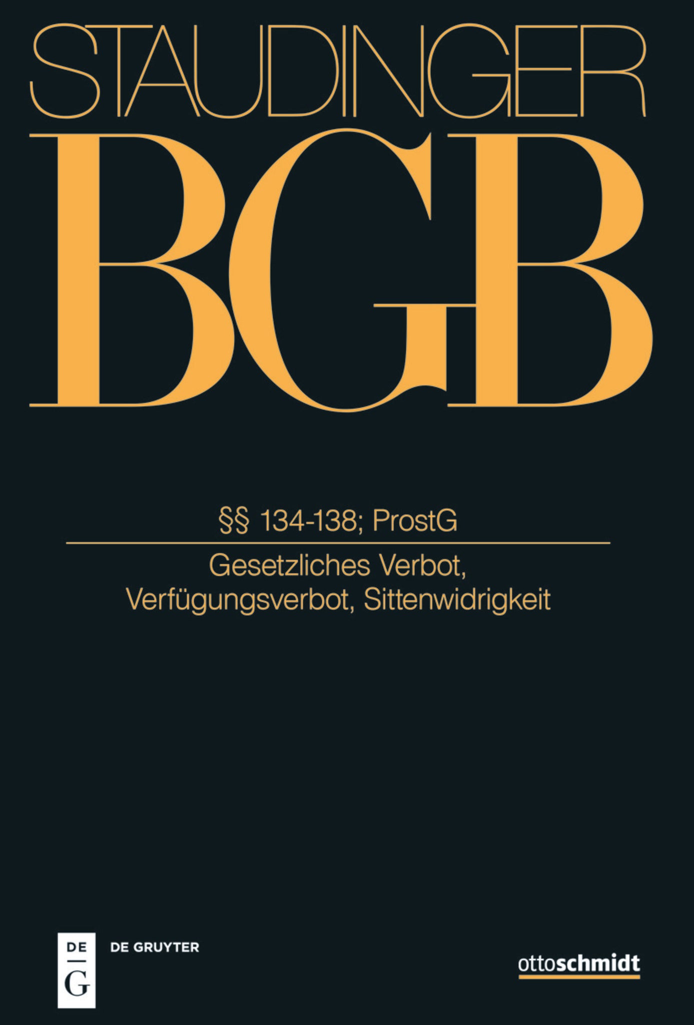 §§ 134-138; ProstG