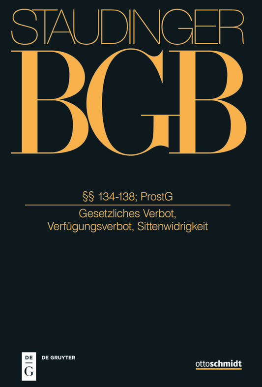 §§ 134-138; ProstG
