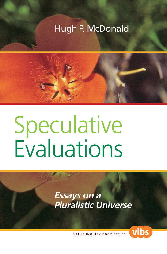 Cover image for Speculative Evaluations ISBN 9789042034846