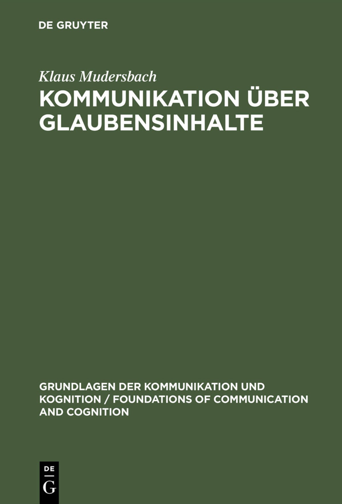 Kommunikation über Glaubensinhalte