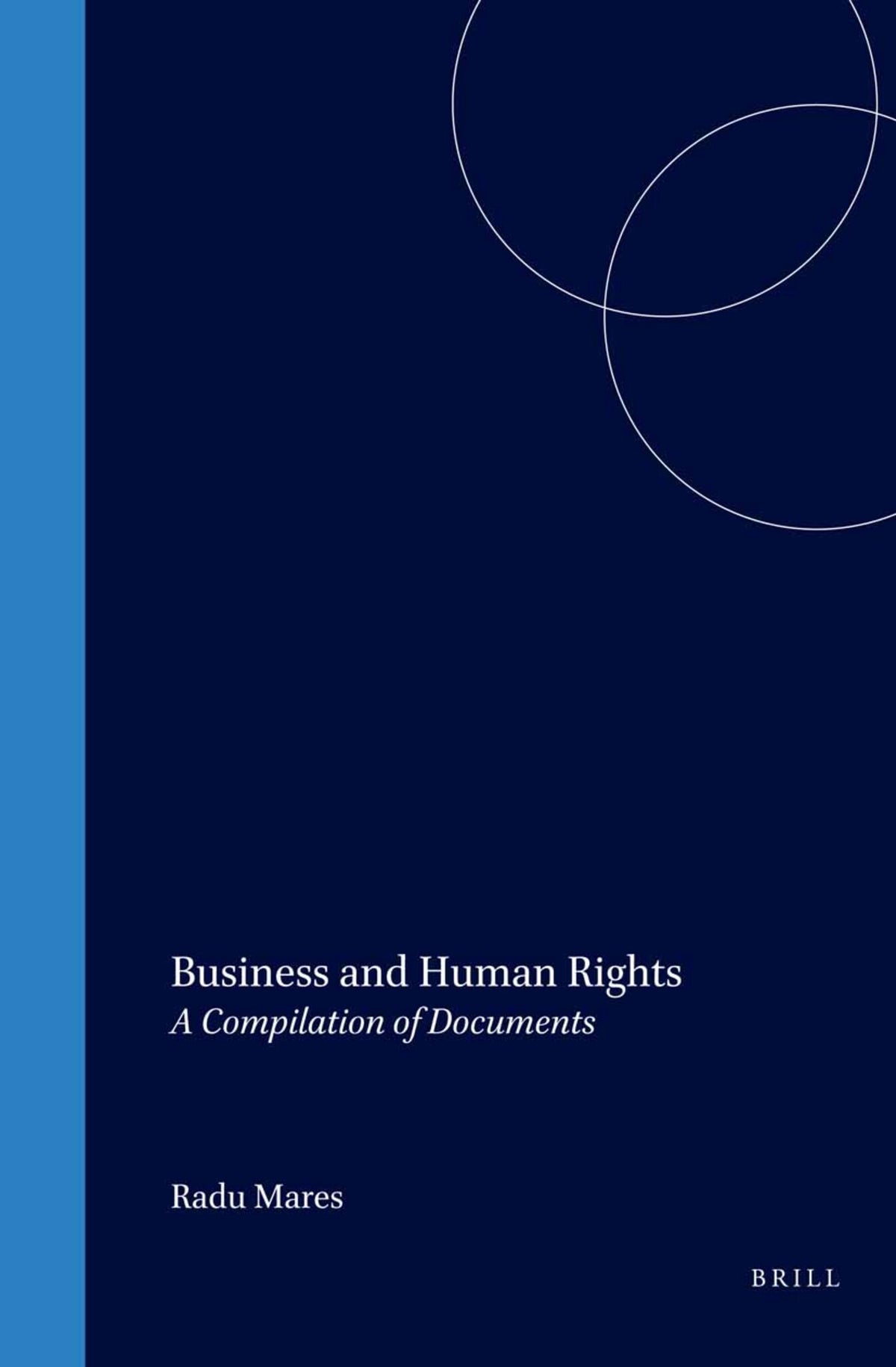 Cover image for Business and Human Rights ISBN 9789004136564