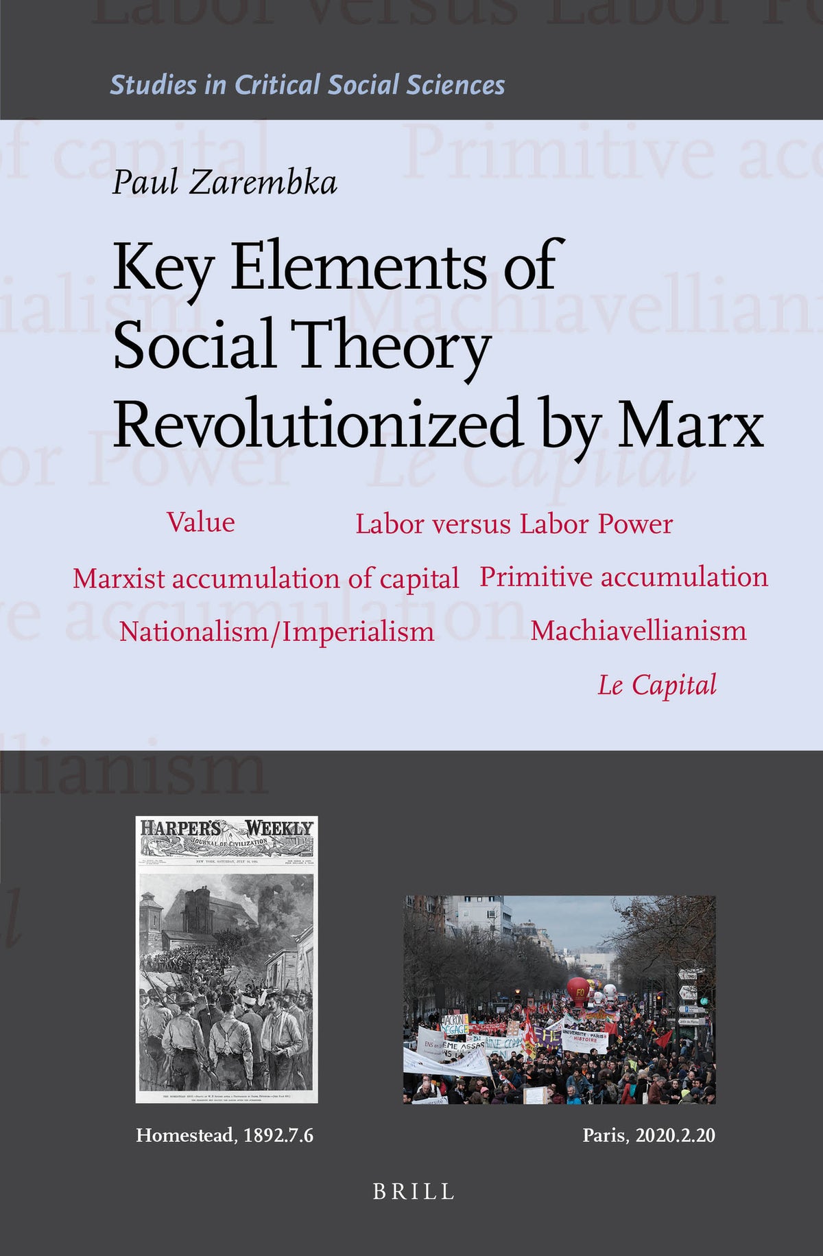 Cover image for Key Elements of Social Theory Revolutionized by Marx ISBN 9789004432697