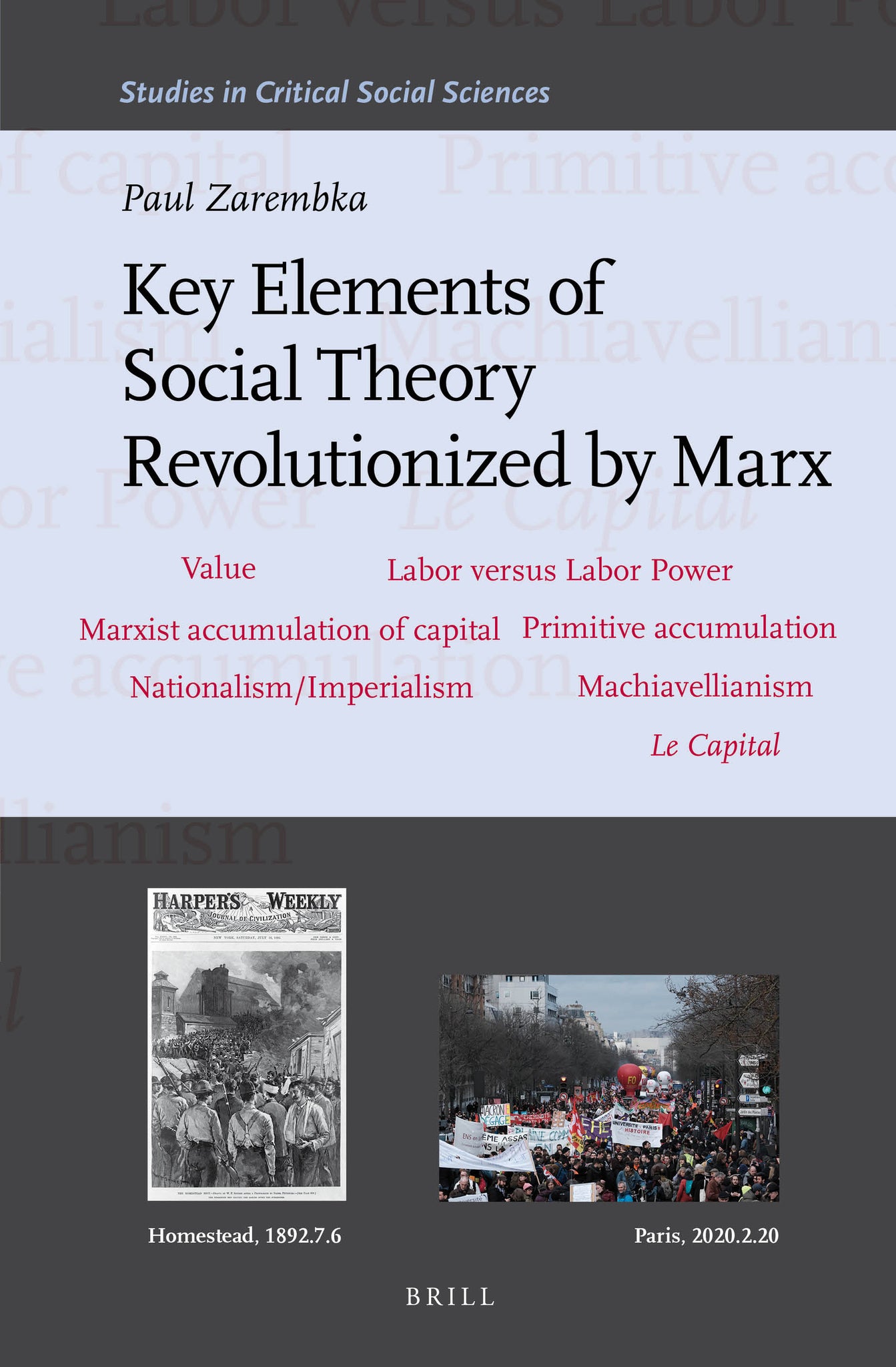 Cover image for Key Elements of Social Theory Revolutionized by Marx ISBN 9789004432697