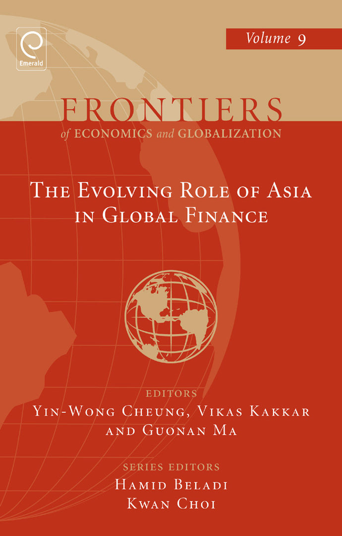 Cover image for The Evolving Role of Asia In Global Finance ISBN 9780857247452
