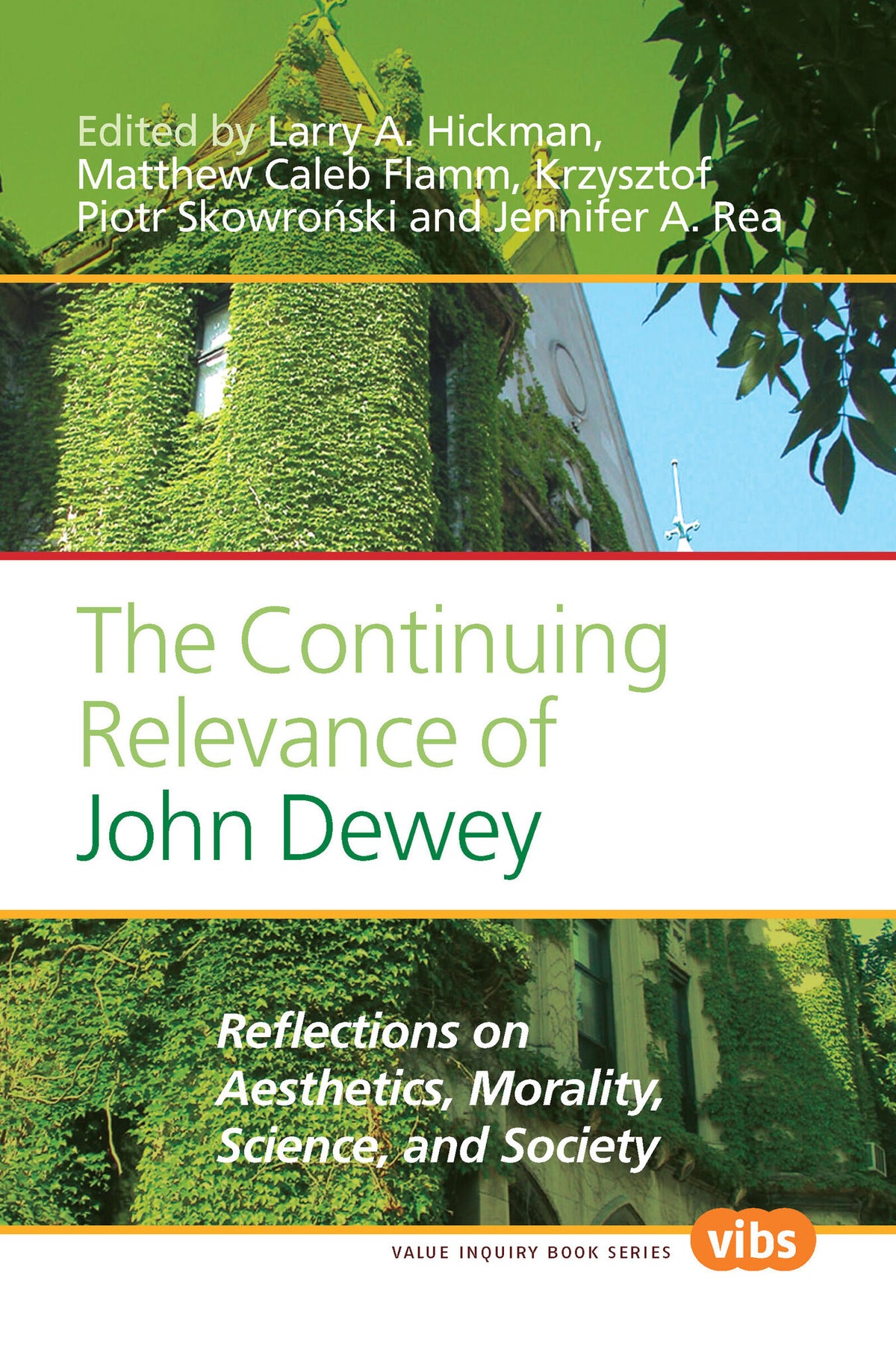 Cover image for The Continuing Relevance of John Dewey ISBN 9789042032323