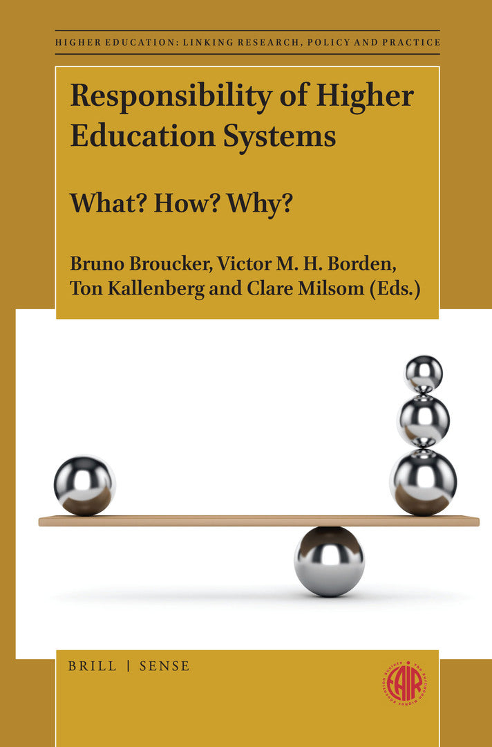 Cover image for Responsibility of Higher Education Systems ISBN 9789004436534