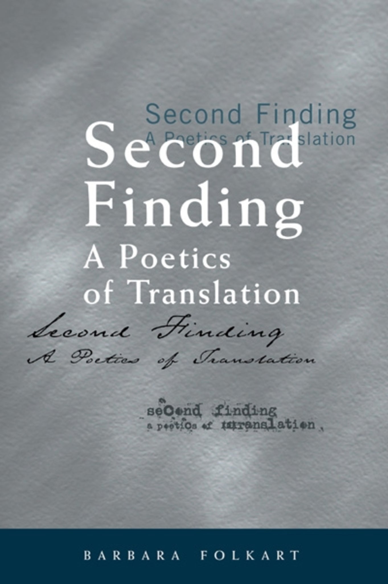 Cover image for Second Finding ISBN 9780776606286