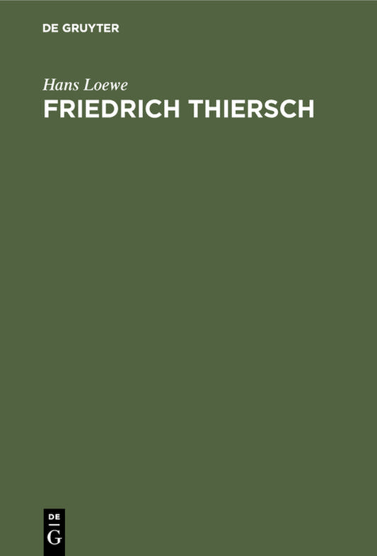 Friedrich Thiersch