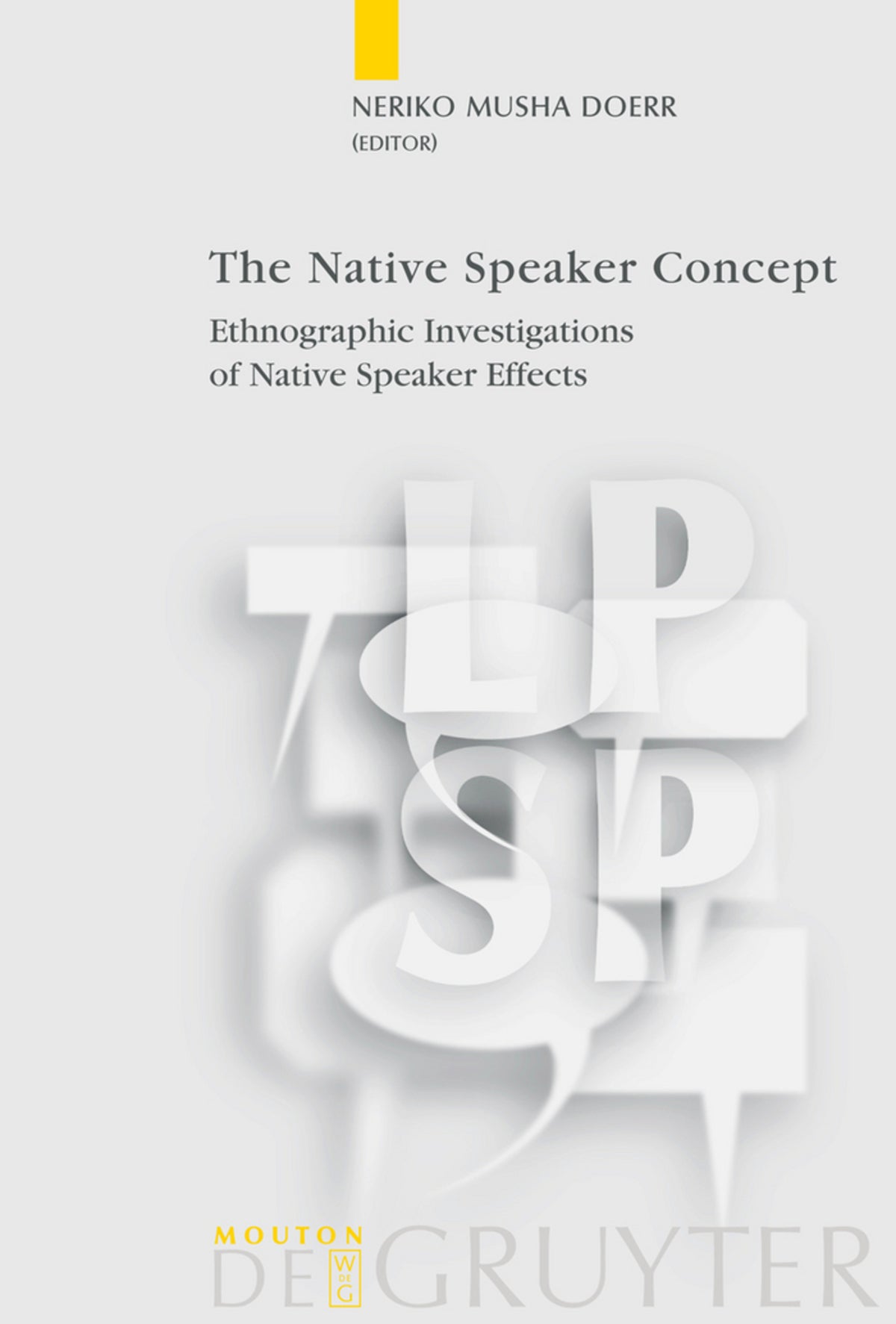 The Native Speaker Concept