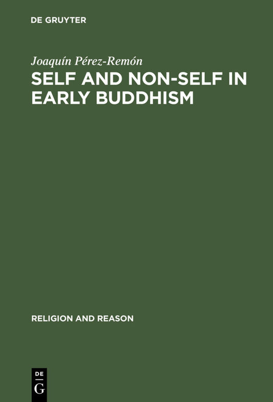 Self and Non-Self in Early Buddhism