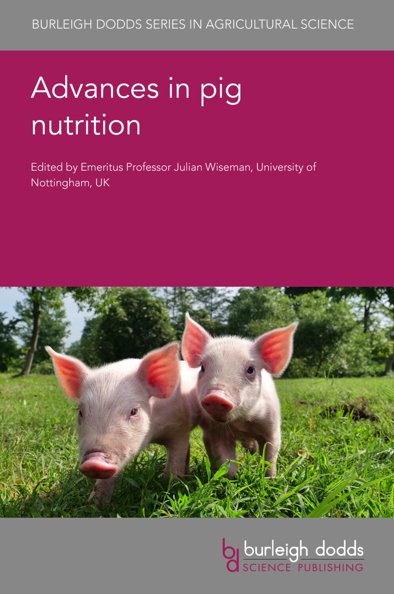 Cover image for Advances in pig nutrition ISBN 9781801466943