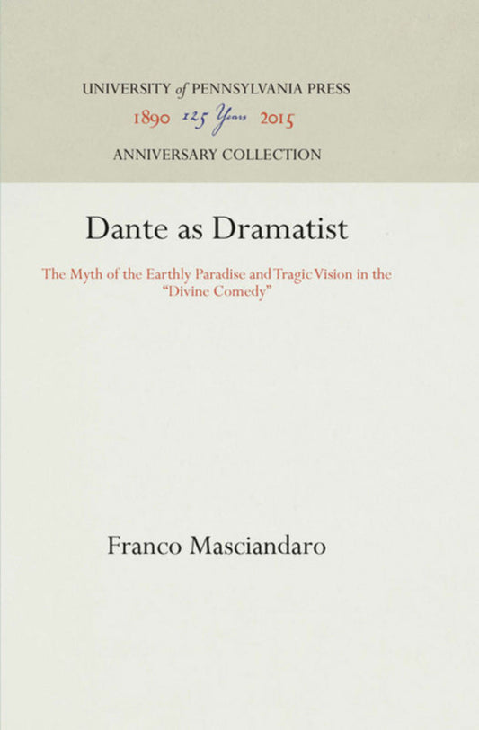 Dante as Dramatist