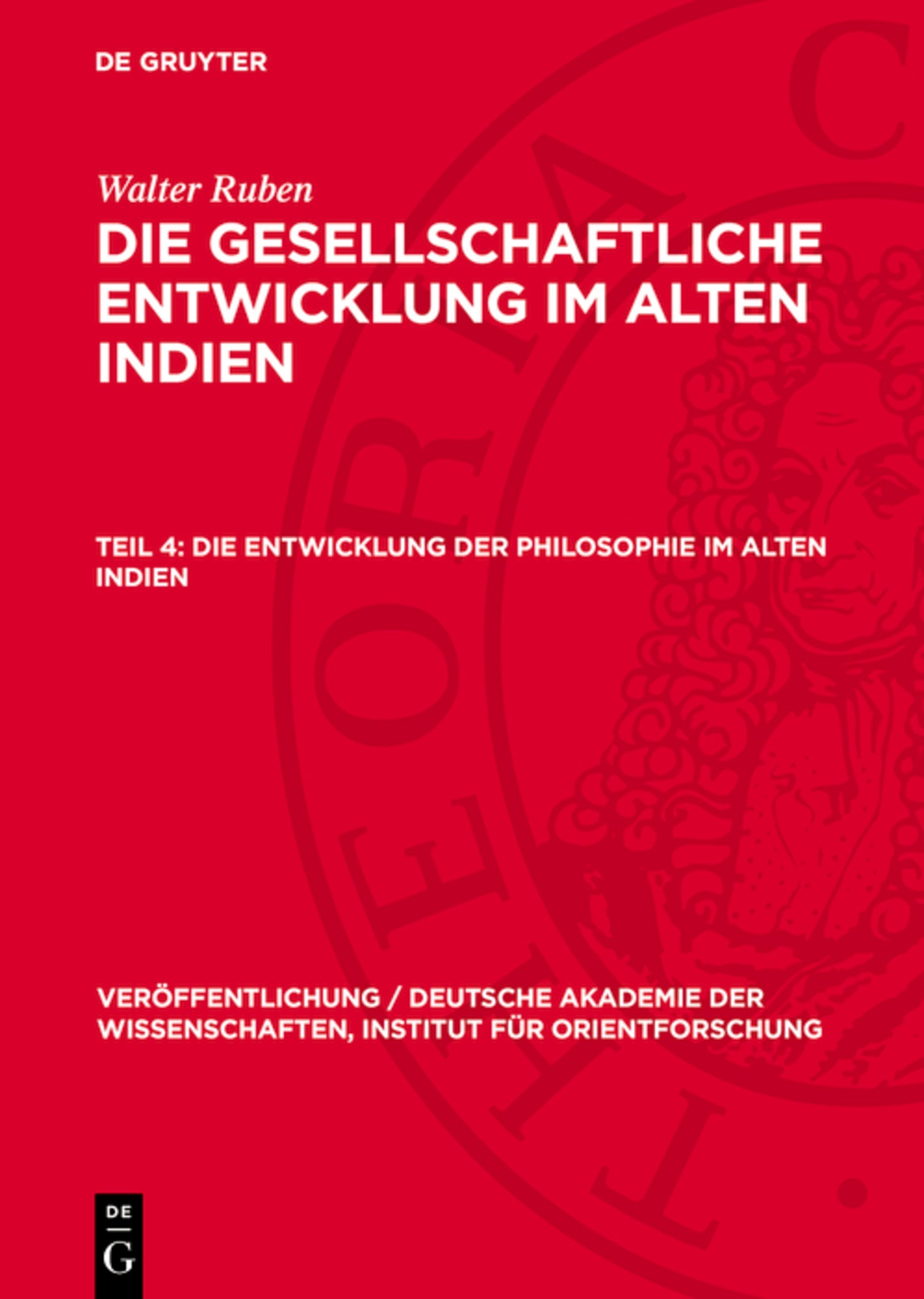 Die Entwicklung der Philosophie im alten Indien
