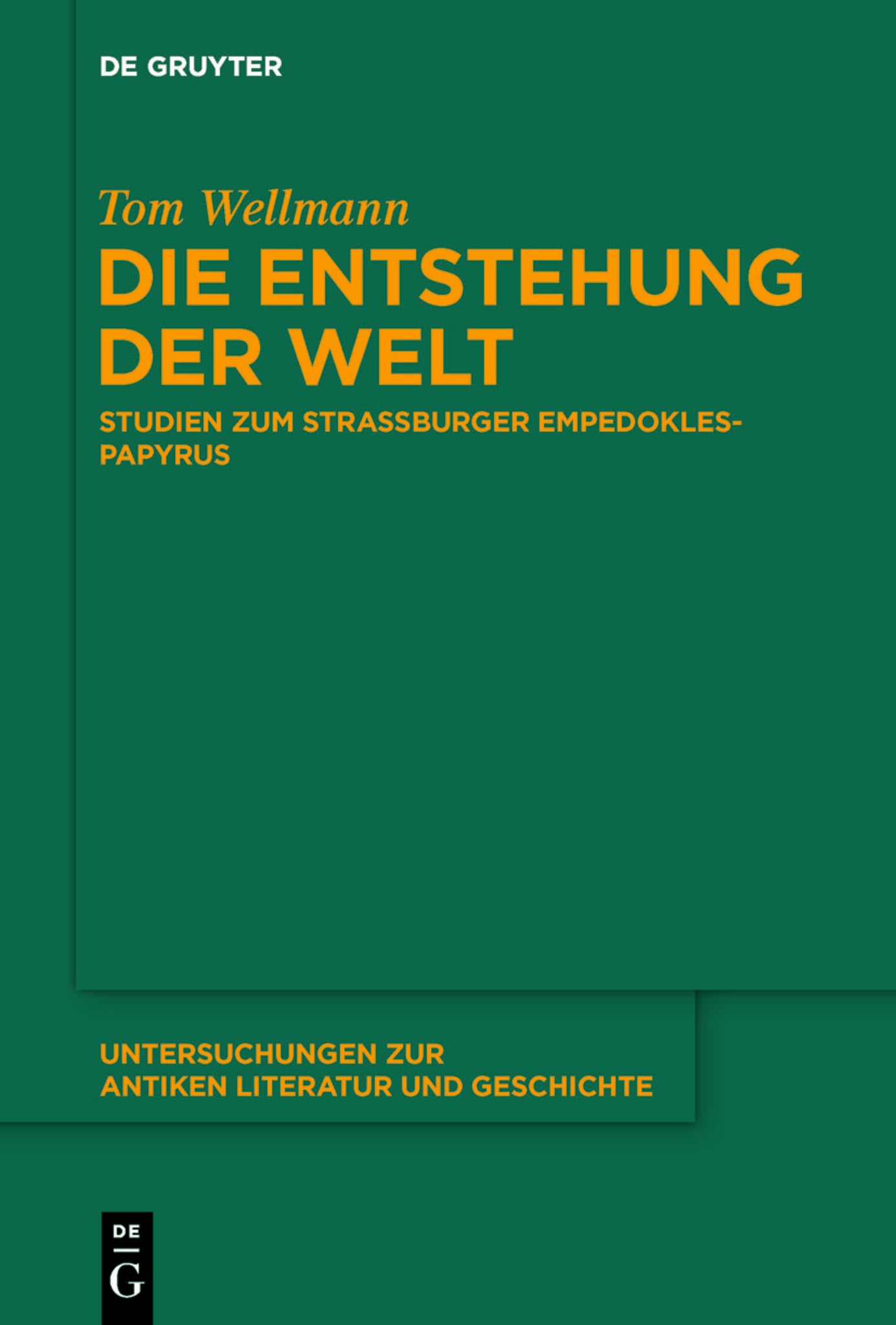 Die Entstehung der Welt