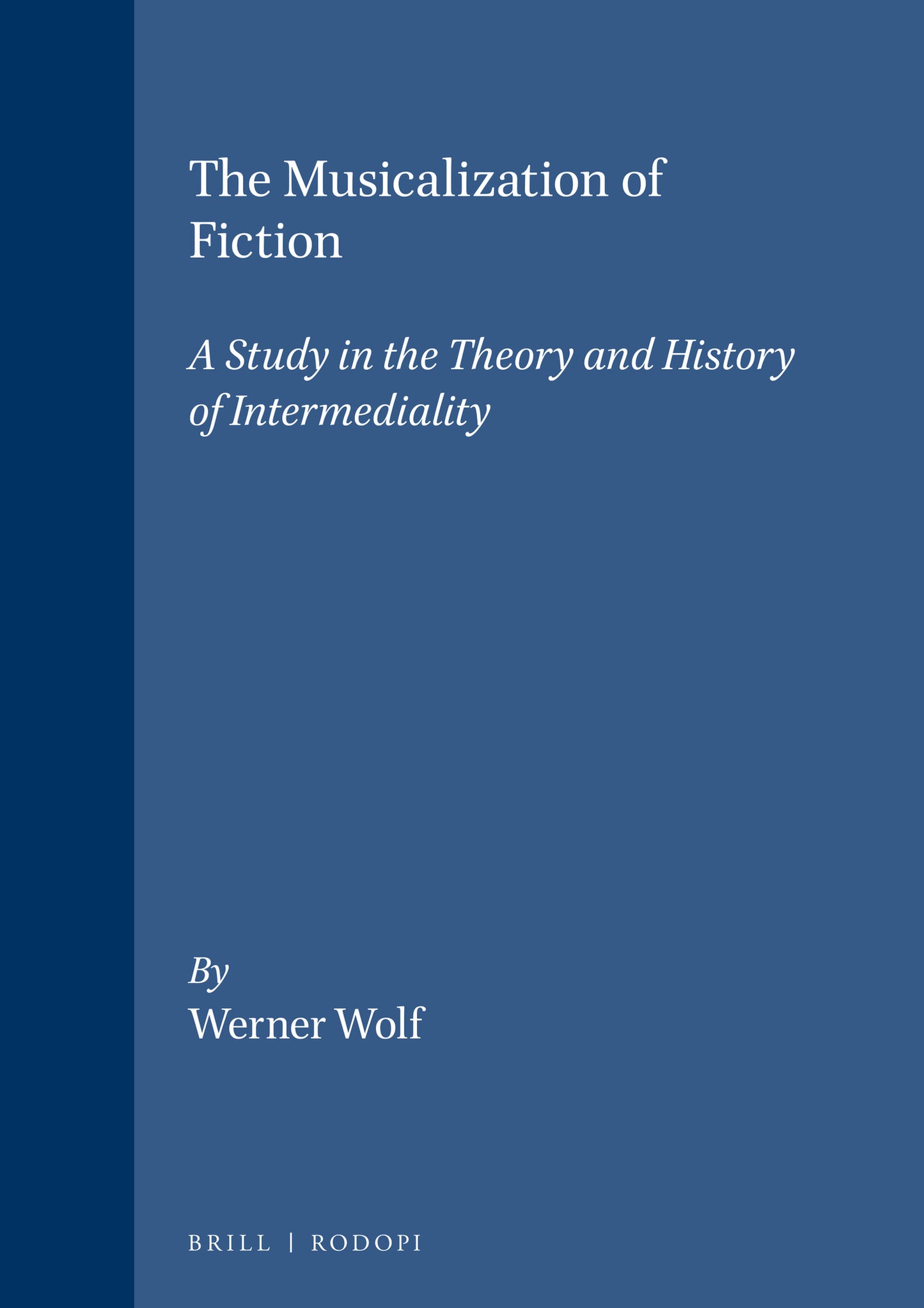 The Musicalization of Fiction