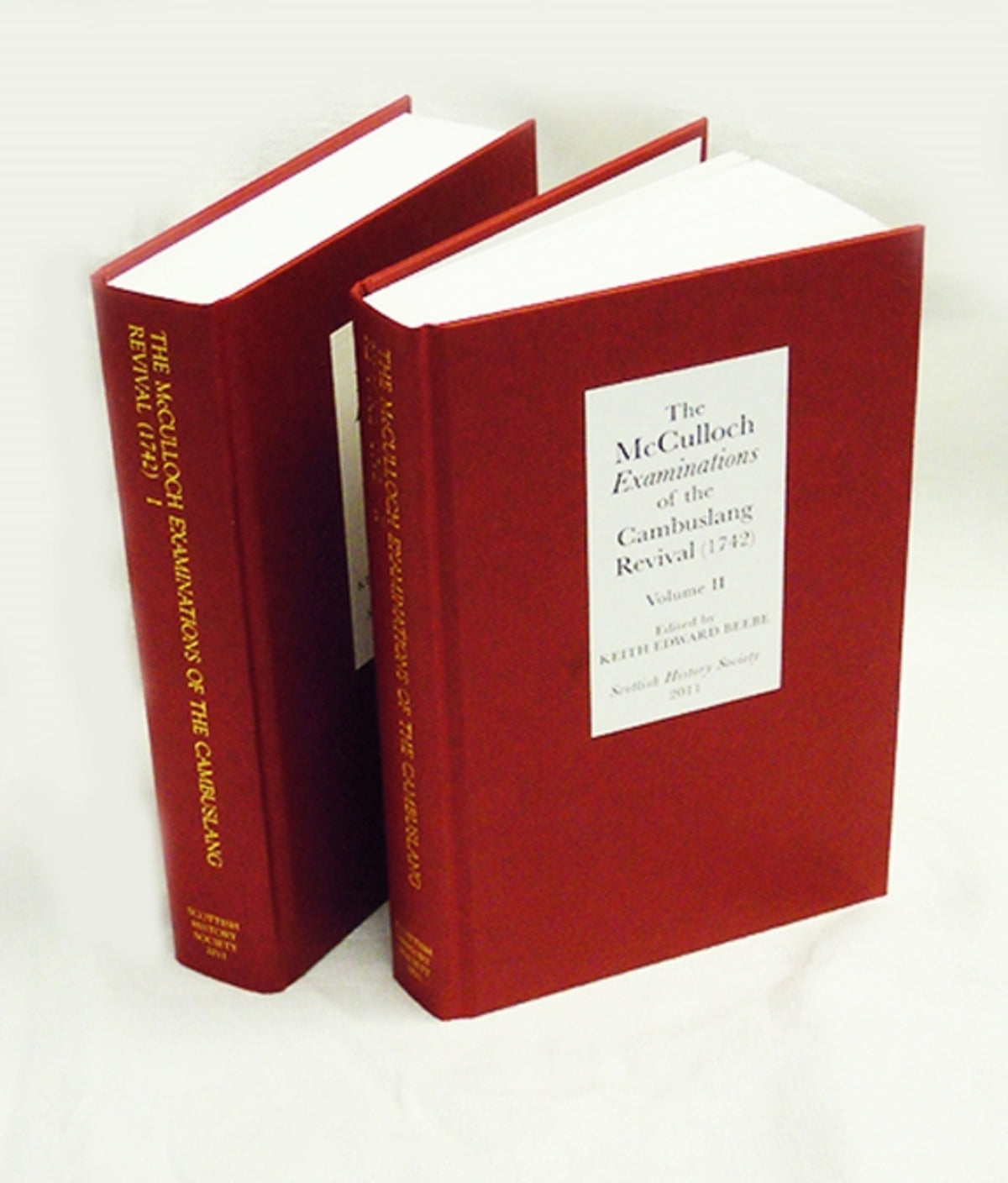 Cover image for The McCulloch Examinations of the Cambuslang Revival (1742): A Critical Edition [2 volume set] ISBN 9780906245361