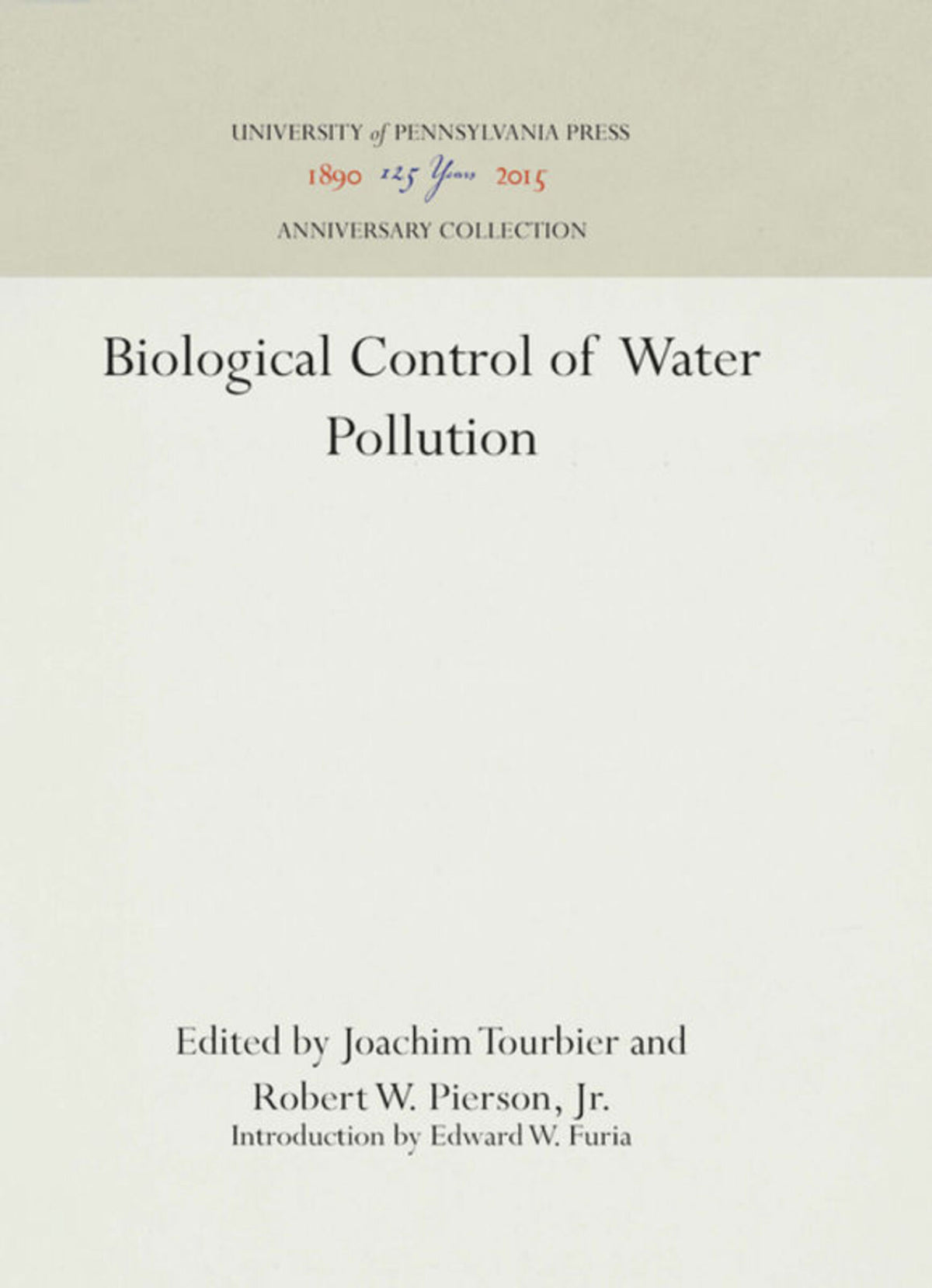 Biological Control of Water Pollution