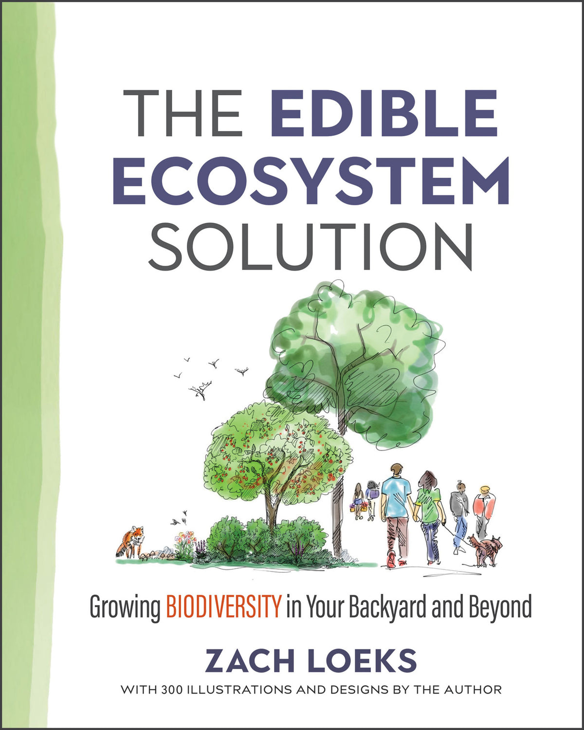 Cover image for The Edible Ecosystem Solution ISBN 9780865719347