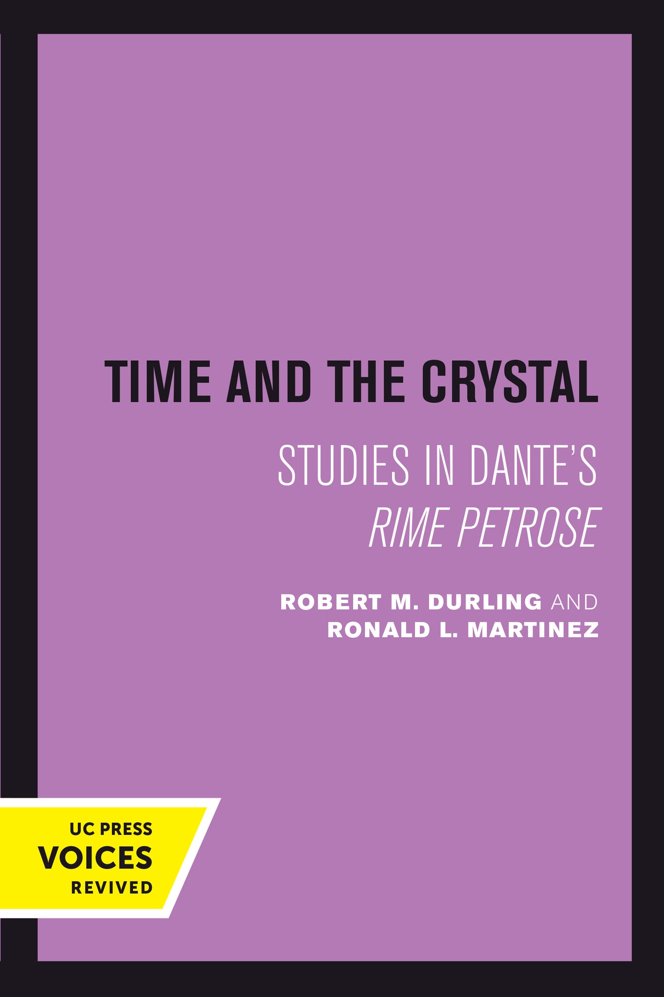 Cover image for Time and the Crystal ISBN 9780520378728